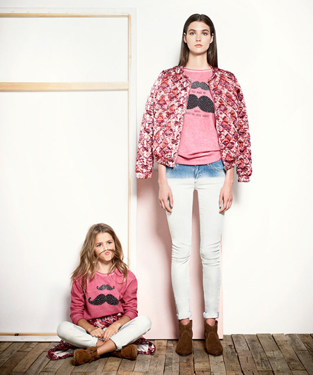 Mango Kids lanza los Mini Me, ropa igual para niñas y mamás Blog de moda infantil, ropa de bebé y puericultura