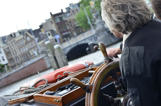 Bugaboo evento Amsterdam circuito por los canales