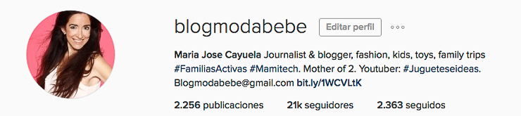 Instagram Blogmodabebe