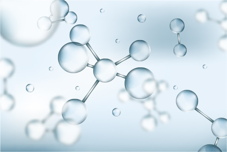 09 Realistic Molecules Background_